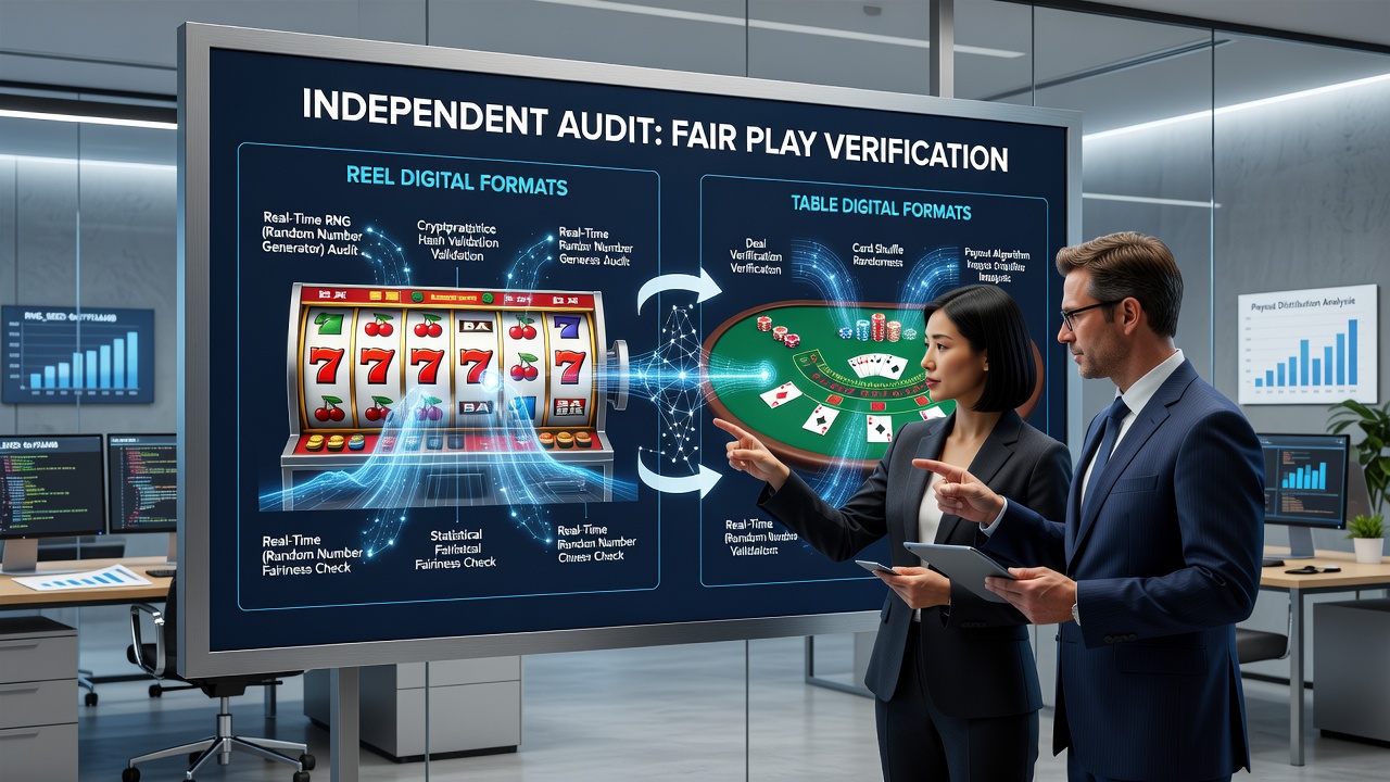 Analyse von Auszahlungsdaten und RNG-Tests in hybriden Casino-Umgebungen
