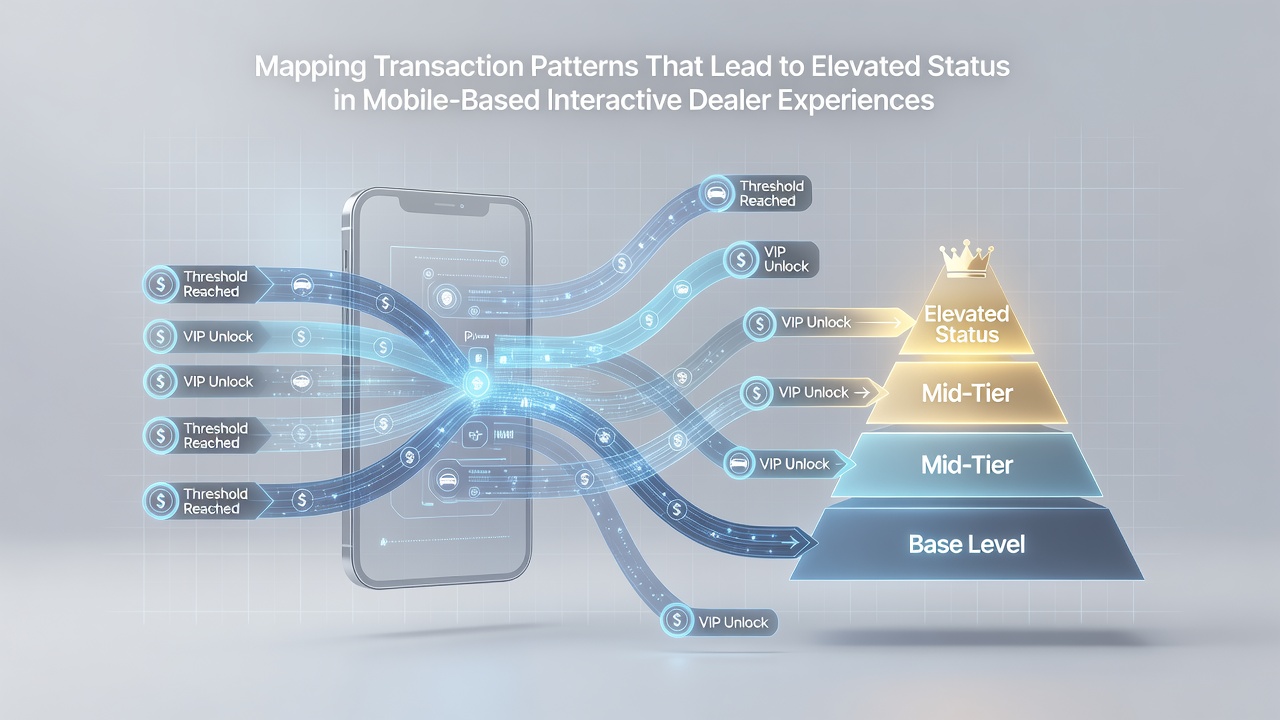Mobile Transaktionsanalyse bei Live-Dealer-Spielen und Statusaufstieg