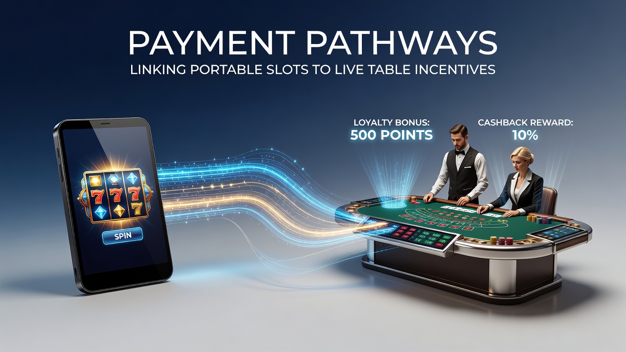 Zahlungssysteme verknüpfen mobile Slots mit Live-Tisch-Boni in hybriden Casino-Plattformen