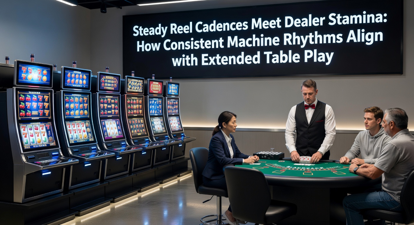 Synchronisierte Casino-Spiele mit Fokus auf Rhythmus und Ausdauer bei Tisch- und Automatenspielen