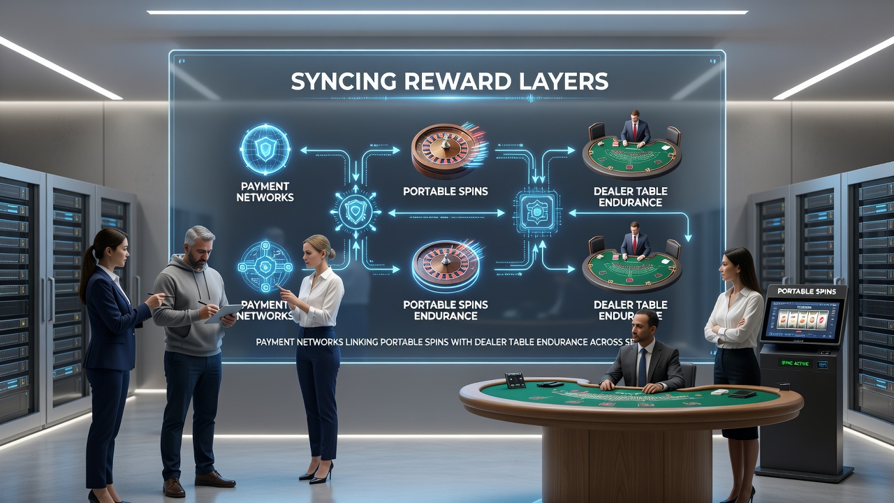 Hybride Spielabläufe mit synchronisierten Belohnungen über mobile und Live-Tisch-Elemente